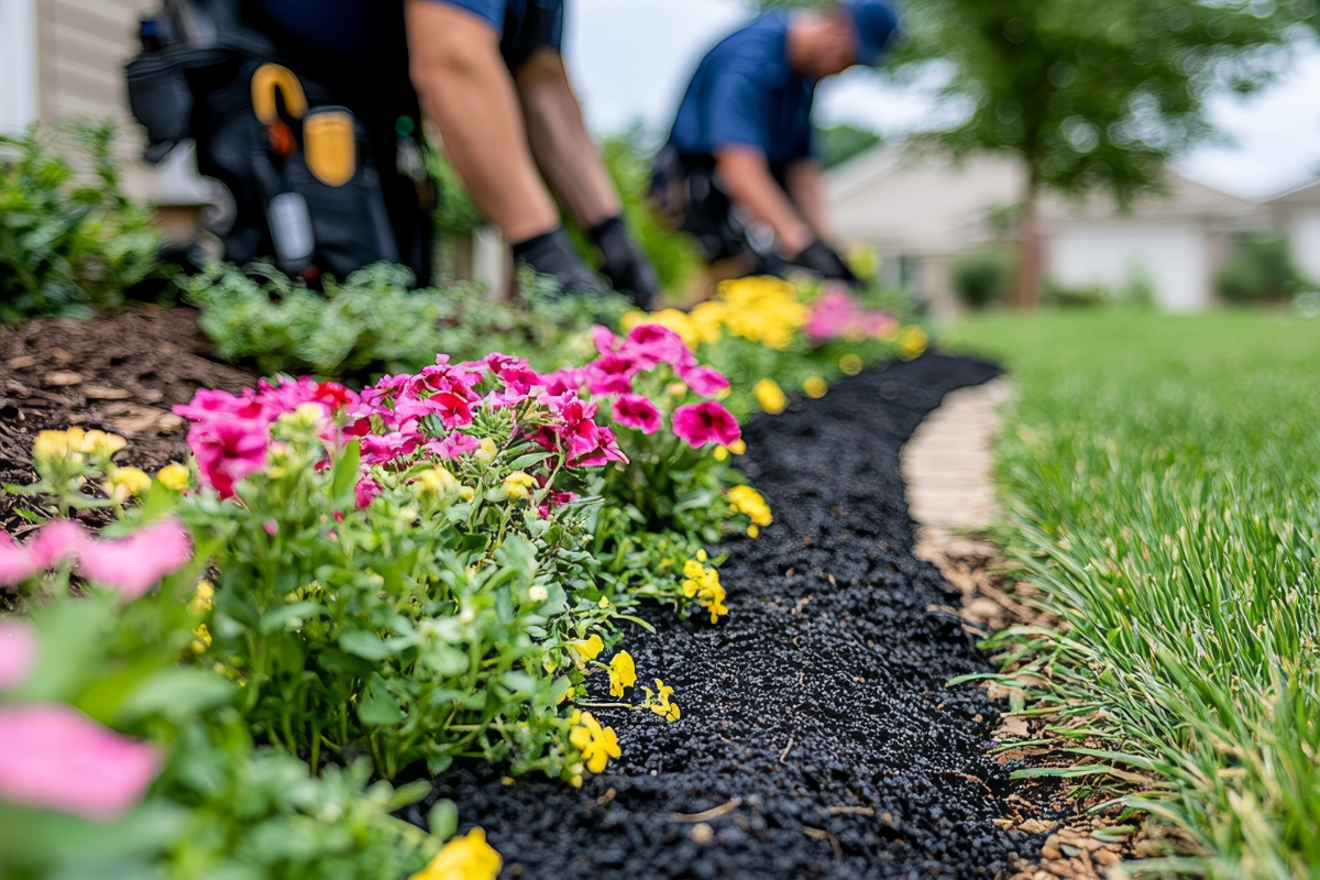 New Home landscaping